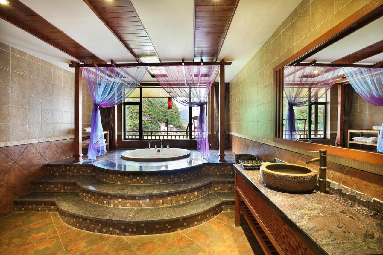 Blue Sky Hotel 陽朔 エクステリア 写真